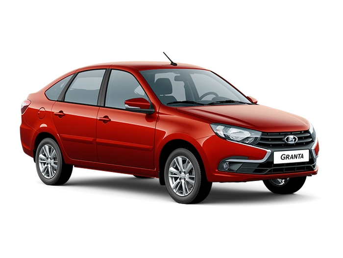 Lada Granta Liftback Красный "Сердолик"