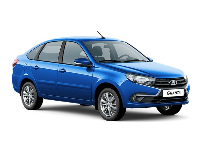 Lada Granta Liftback Ярко-синий "Голубая планета"