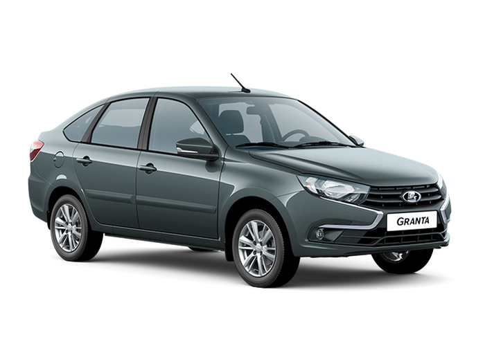 Lada Granta Liftback Серебристо-темно-серый 