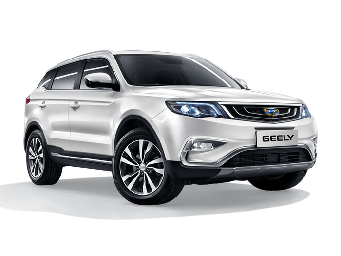 Geely Atlas Белый