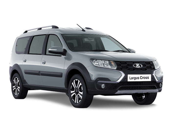 Lada Largus Cross 7 мест Серое плато